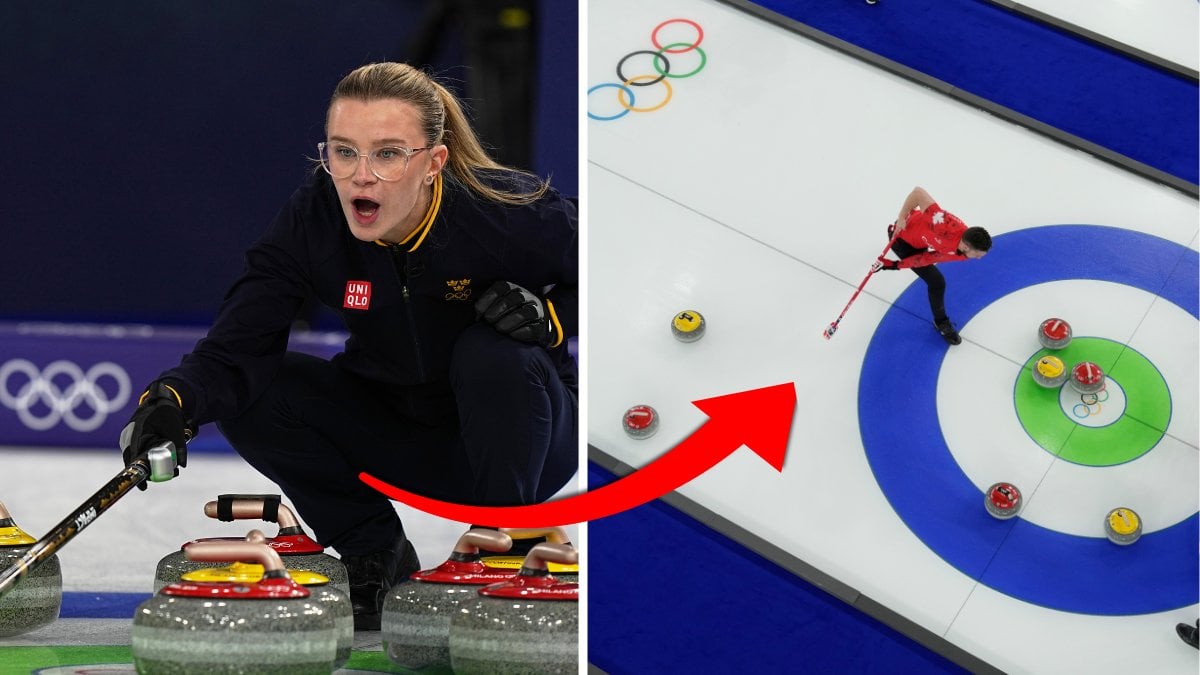 Svensk-Curlingspelare-Curling-Match