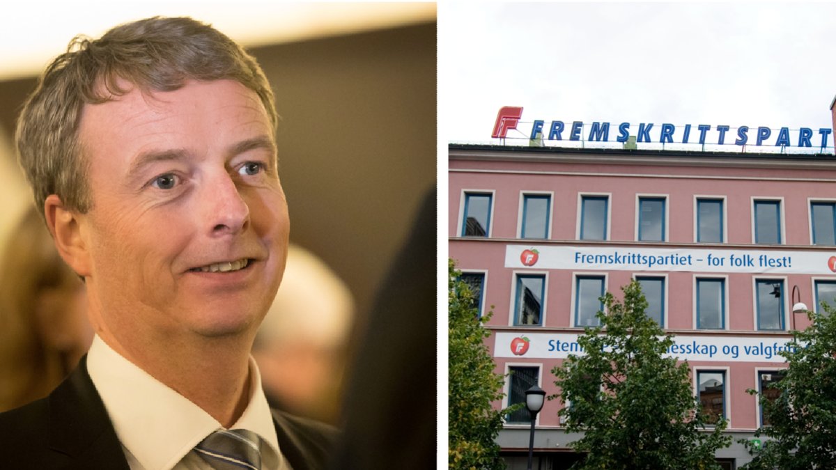 Terje Søviknes är partiledare för Fremskrittspartiet.
