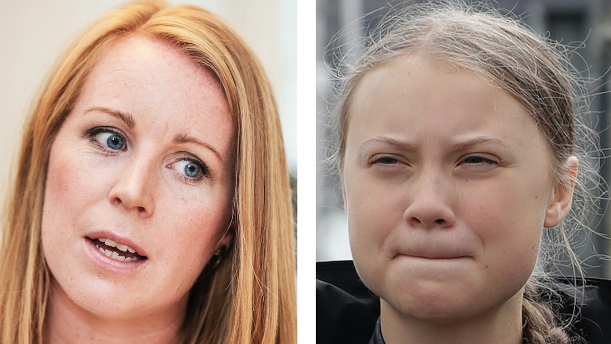 Annie Lööf om Greta Thunberg och tillväxtbegreppet.