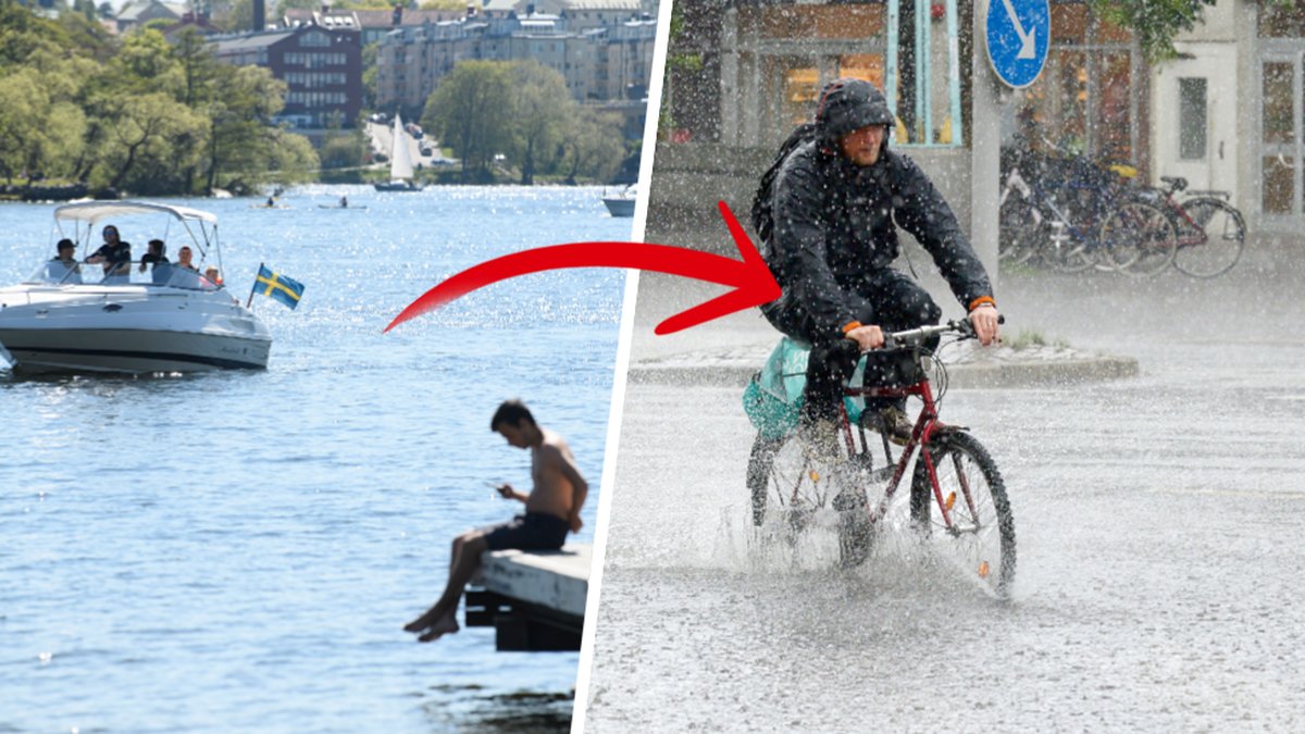 Snart kommer regnet