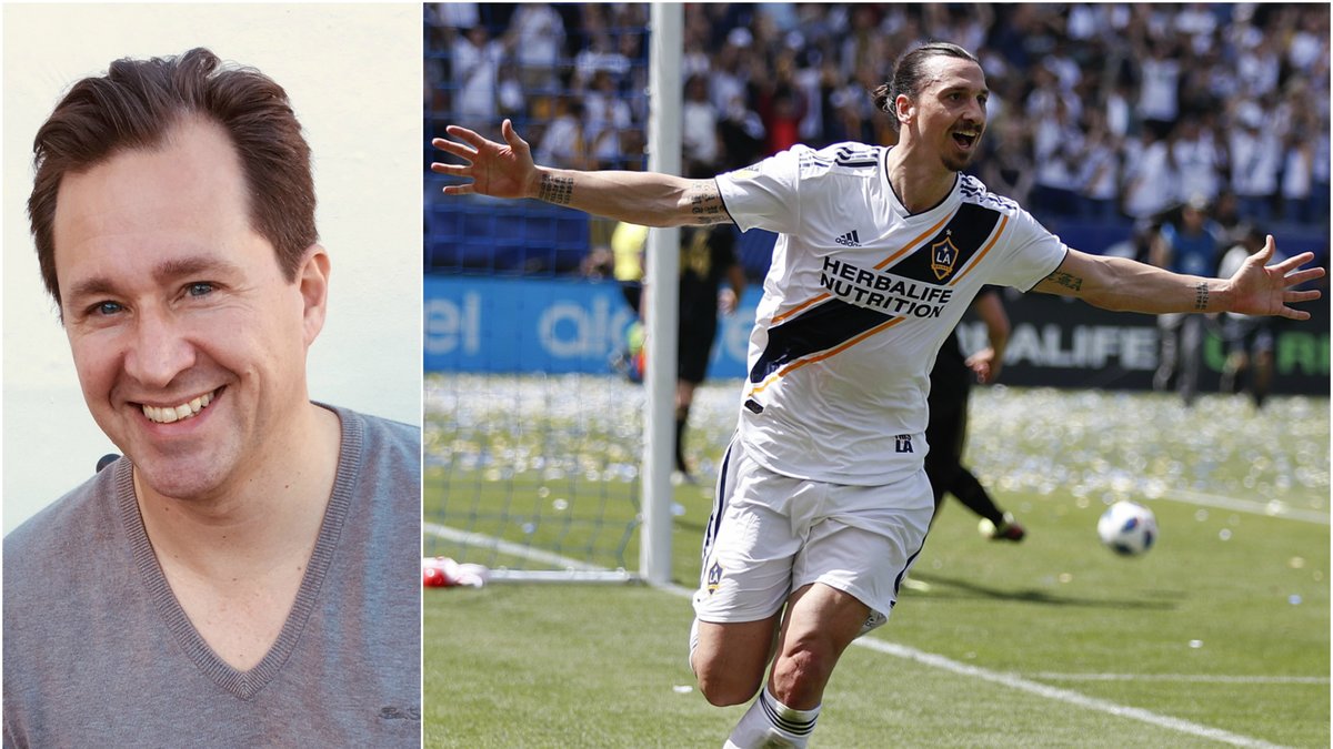 Zlatan Ibrahimovic representerar LA Galaxy idag.