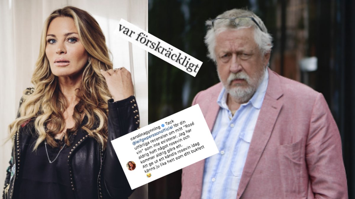 Carolina Gynning säger ifrån