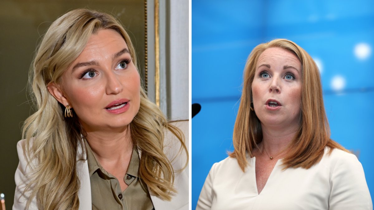 Partiledarna sluter upp bakom Annie Lööf.
