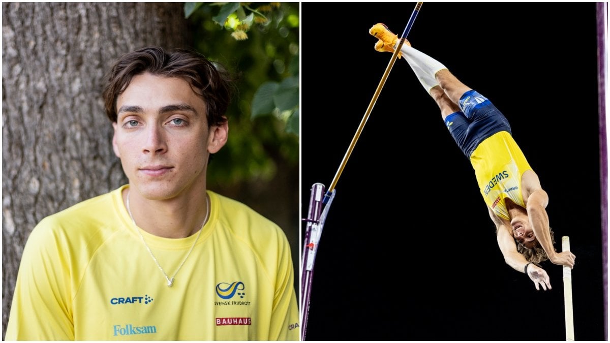 Armand Duplantis talar ut inför OS