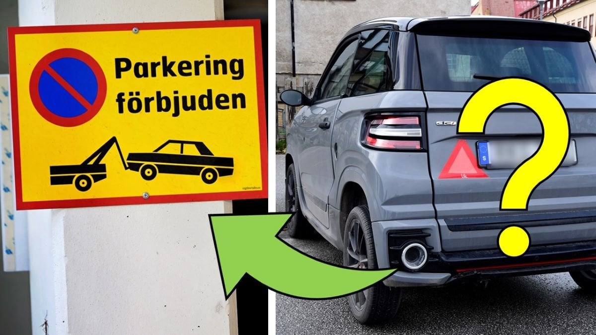 Mopedbil parkeringsregler
