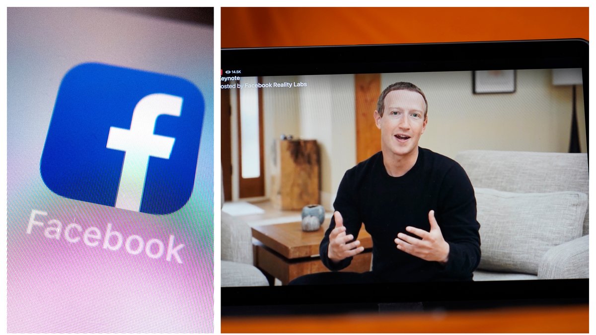Facebooks ägarbolag byter namn till Meta.