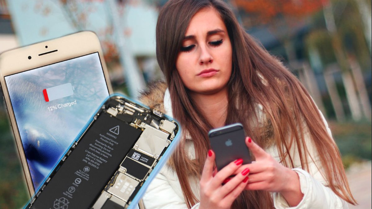 Om din iPhone har dålig prestanda kan du byta batteri