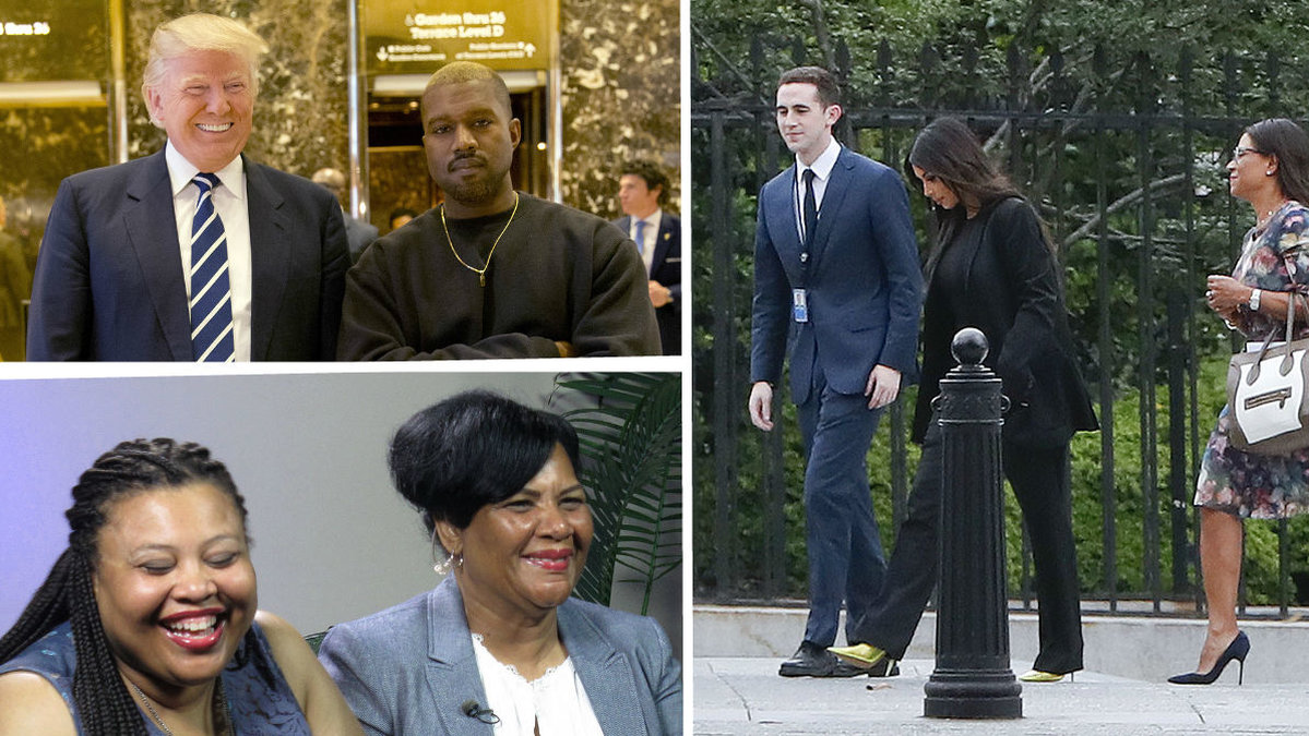 Här är allt som har hänt mellan Kim Kardashian, Kanye West och Donald Trump.