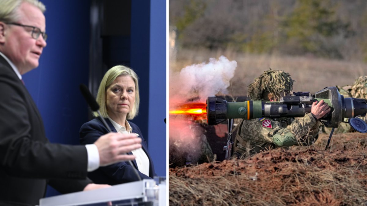 Peter Hultqvist och Magdalena Andersson