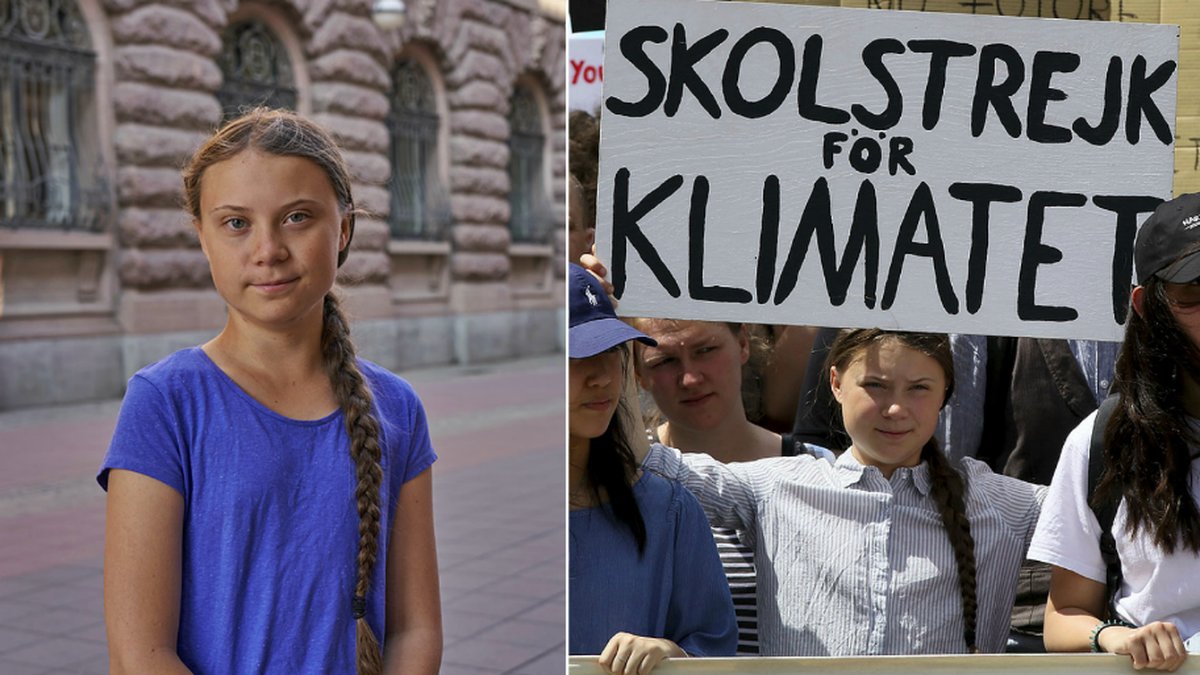 Greta Thunberg svarar på krönikörens ord.