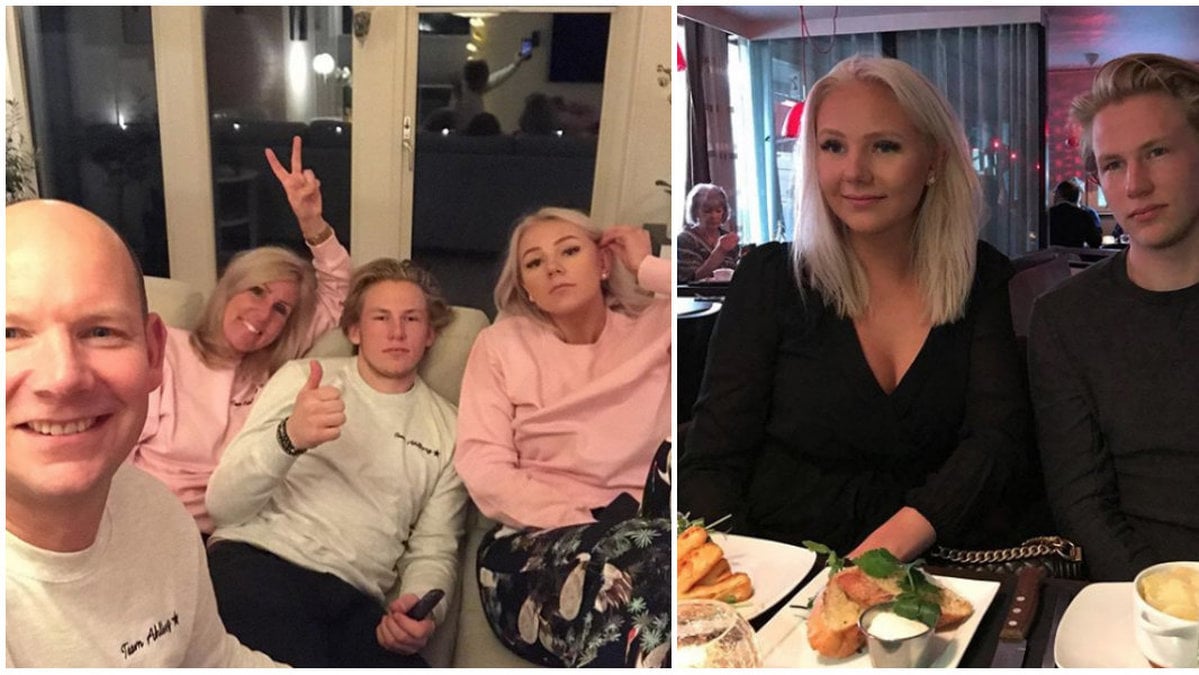 Jonas Ahlborg har hittat en flickvän till sonen William.