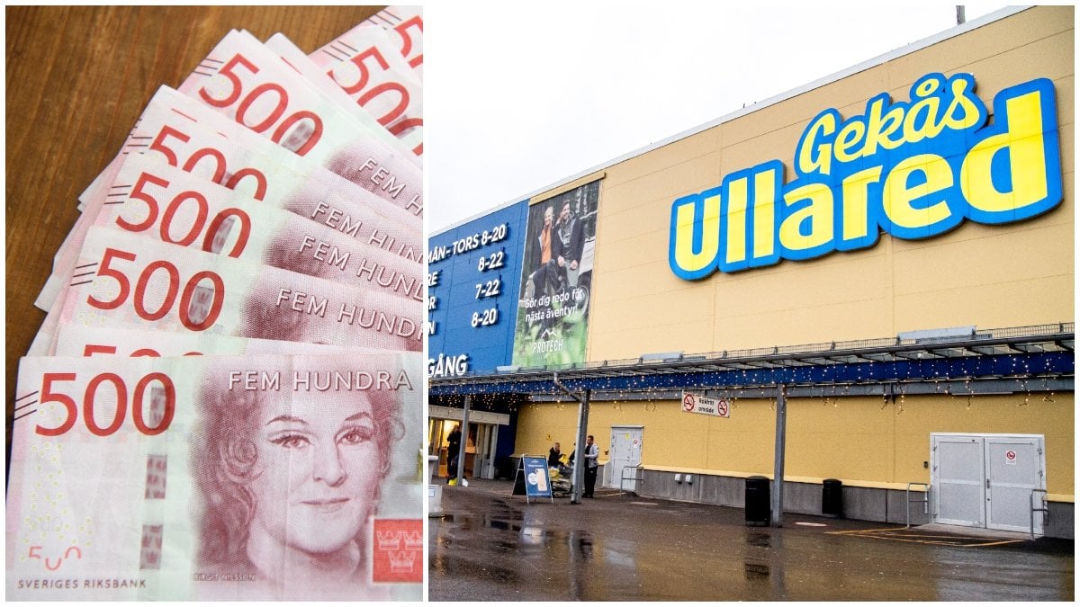 Gekås Ullared delat ut en miljonbonus. 
