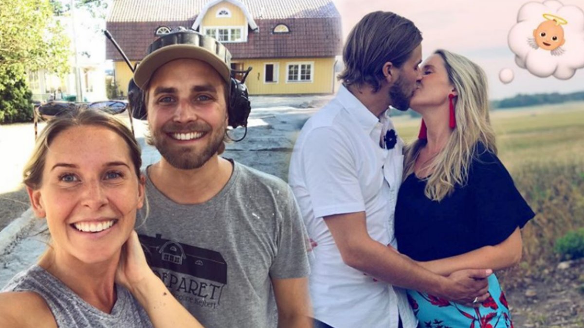 Joacim Rickling och Caroline Kejbert