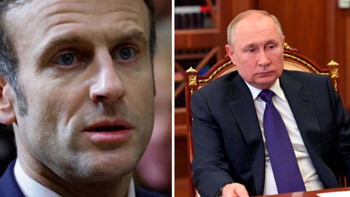 Macron efter samtalet med Putin: Det värsta återstår