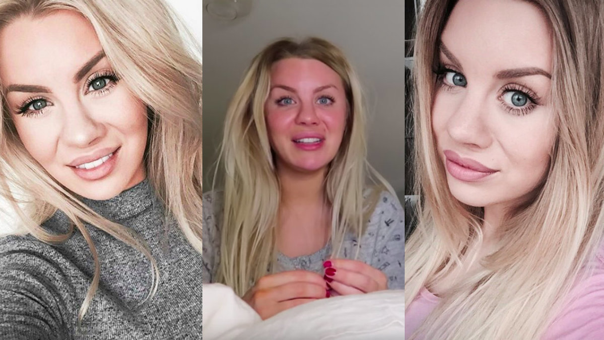 Youtubern Therese Lindgren.