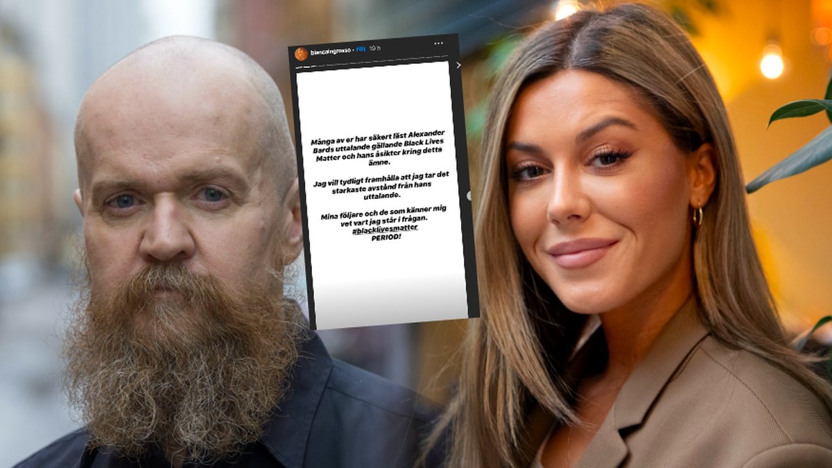 Bianca tar avstånd från gamla Talang-kollegans uttalande.