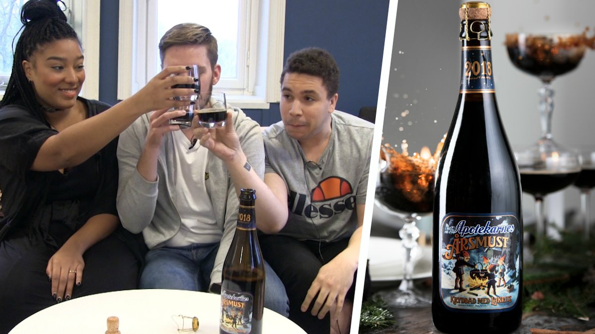 Vi har testat Apotekarnes julmust med smak av lakrits