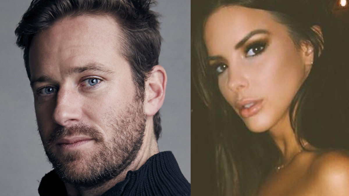 Armie Hammer och Courtney Vucekovich 