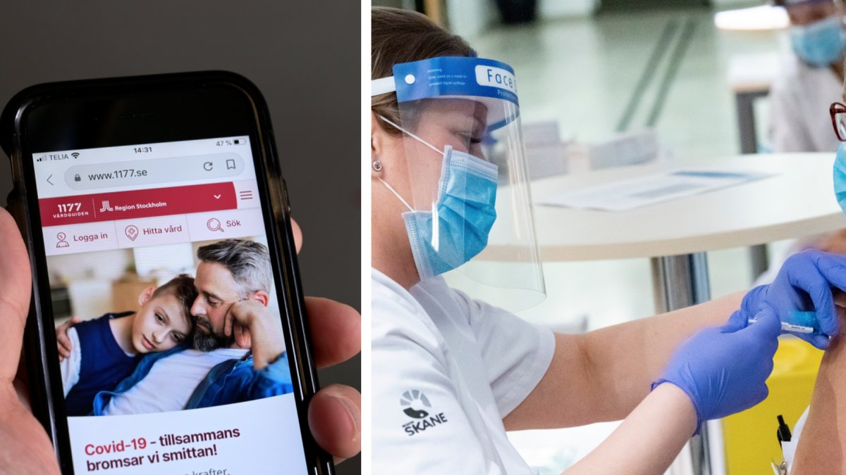 Det kan bli problem att boka vaccintid.