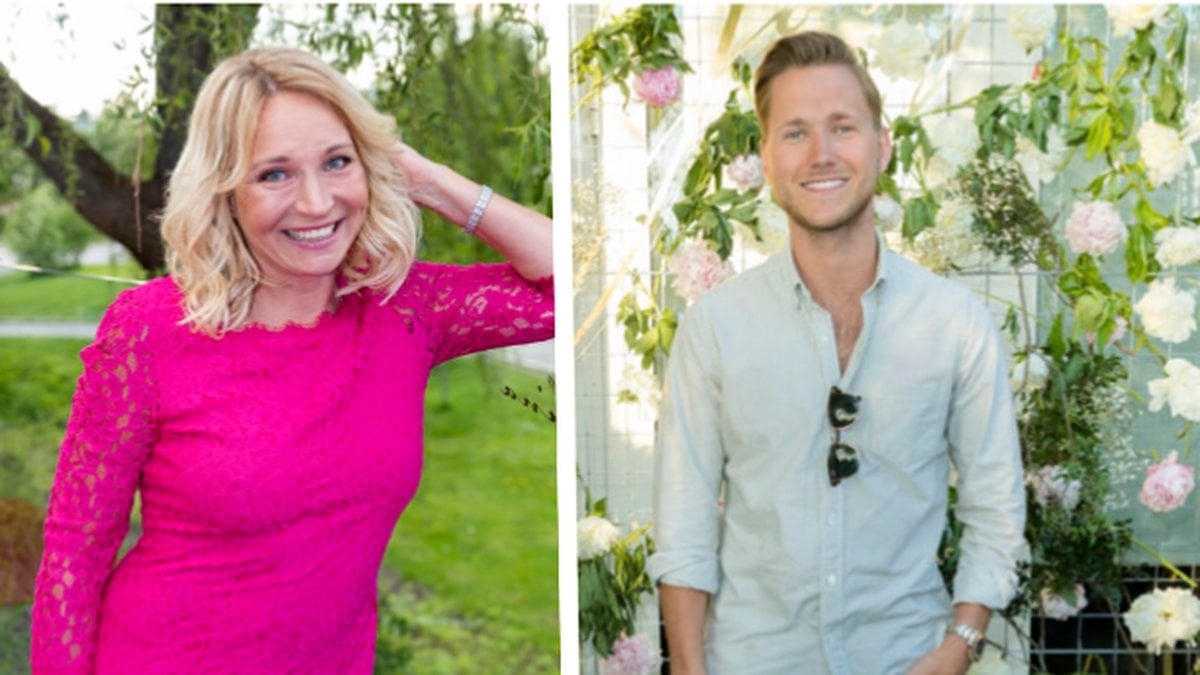 Martina Haag och Viktor Frisk 