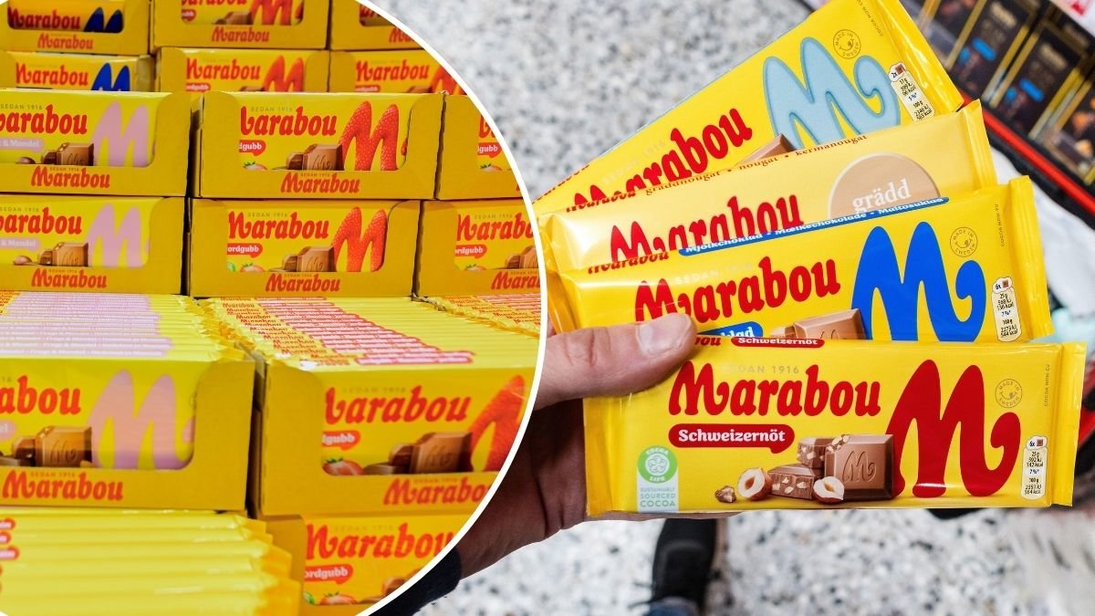 Bilder på Marabous choklad.