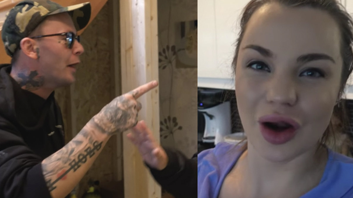 Joakim Lundell går till attack mot vännen Danjal.