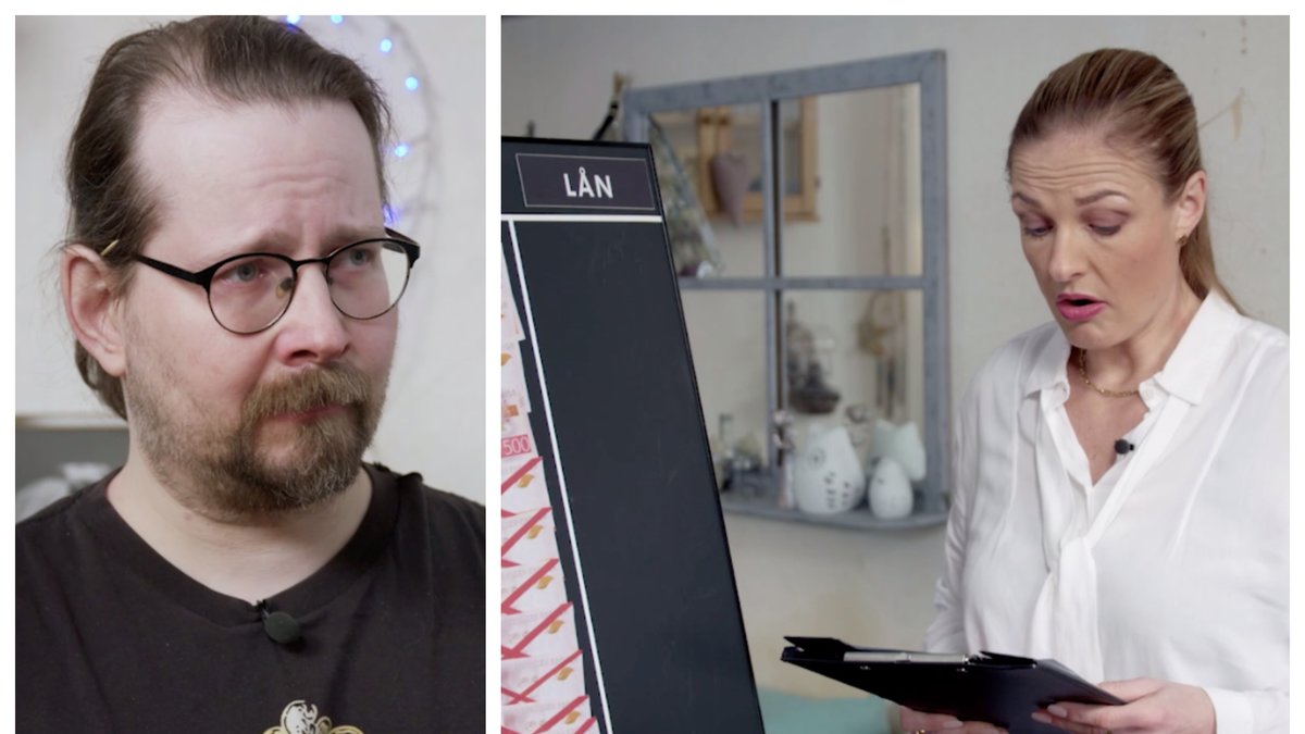 Skärmavbilder från Lyxfällan. 