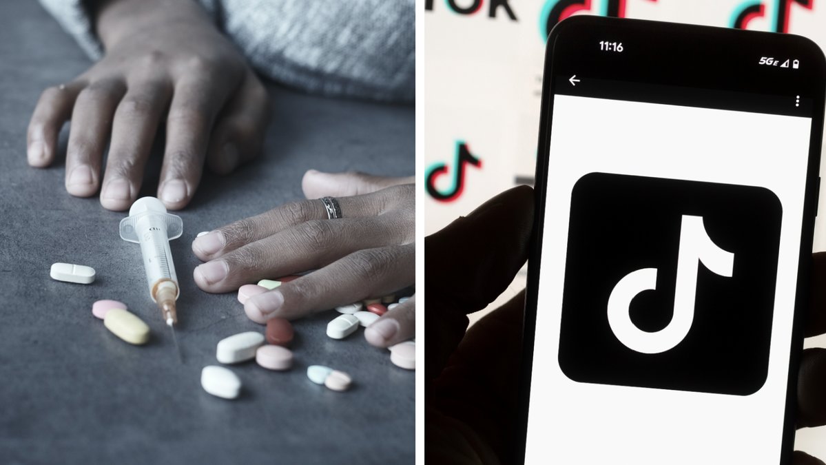 Reklam på Tiktok ska hjälpa unga med drogmissbruk