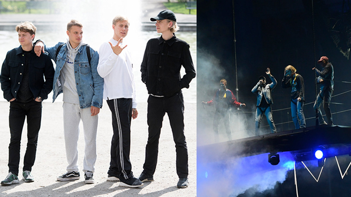 Två tonårsflickor till sjukhus efter konsert med Hov1.