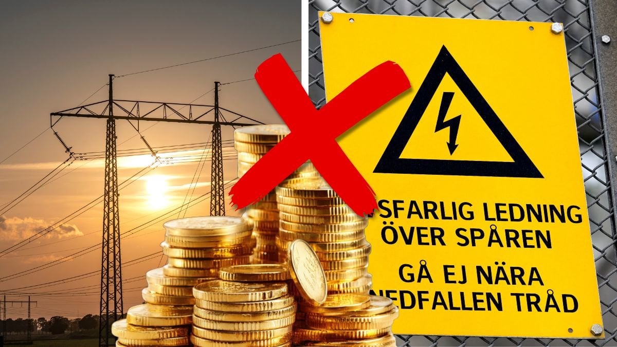 Elledningar och elvarning.