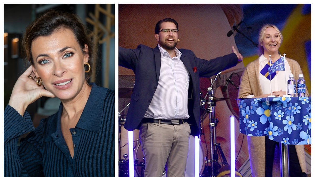 Jessica Stegrud (SD) kritiserar Amanda Schulmans inlägg på Instagram.