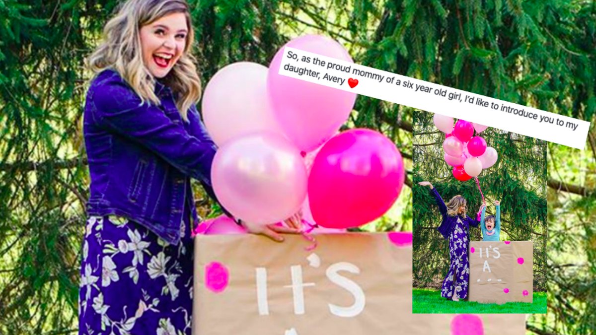 Zoe Lynn höll i en fest för att avslöja könet på sitt barn, som kom ut som transsexuell.