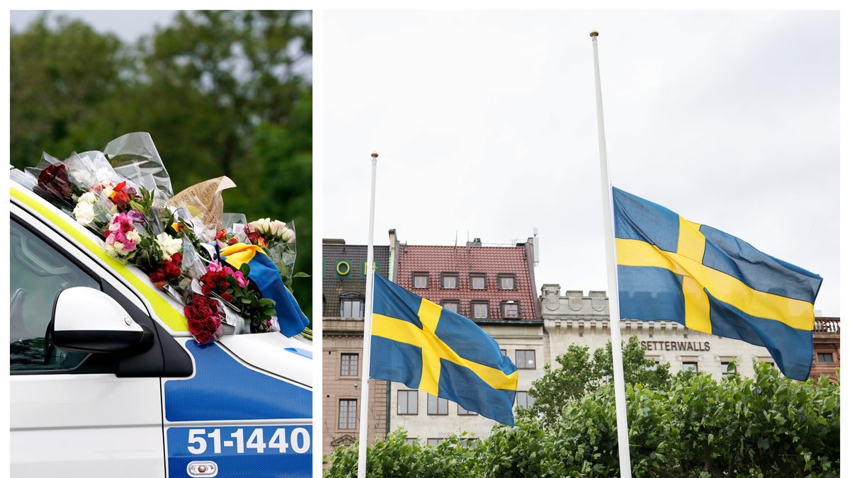 På fredagen begravs den polisman som sköts ihjäl i Biskopsgården i juni.