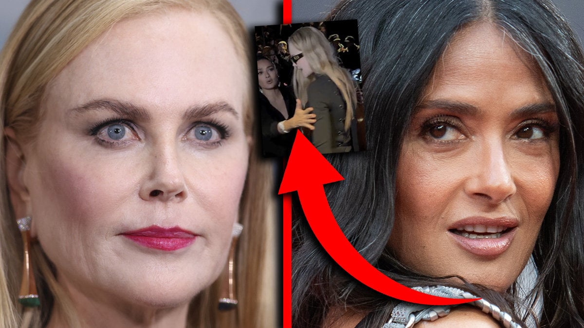 Nicole Kidman och Salma Hayek