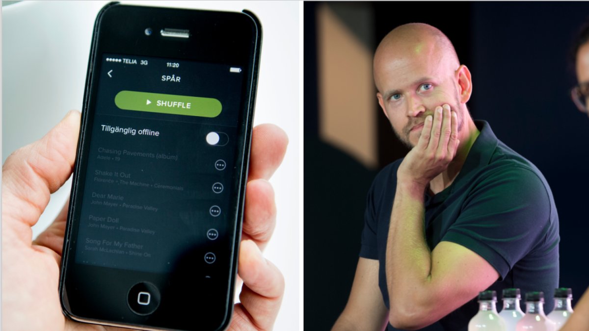 Daniel Ek och Spotify