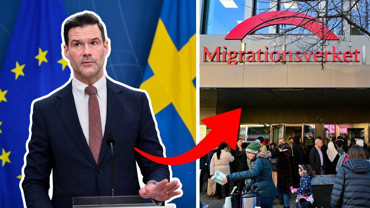 Johan Forssell och Migrationsverket