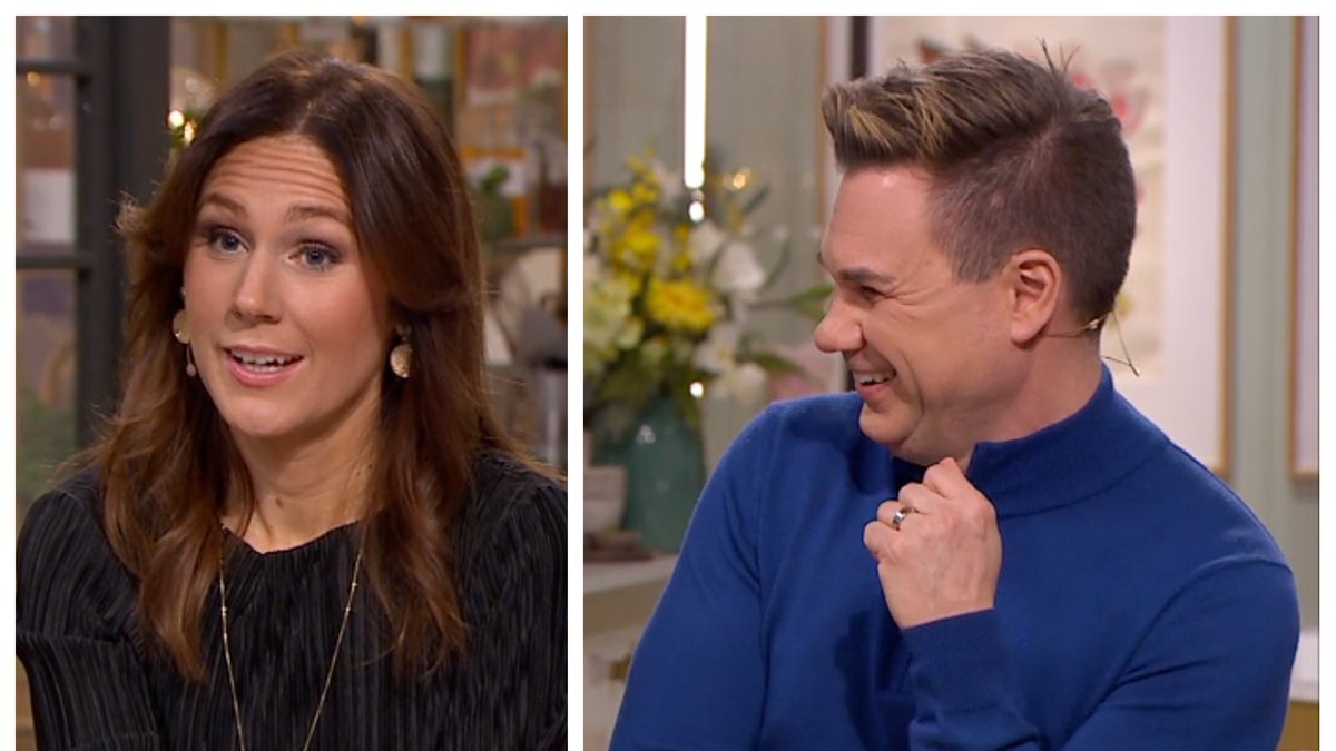 Det blev skratt i Nyhetsmorgon-studion när en vett och etikett-expert gästade.