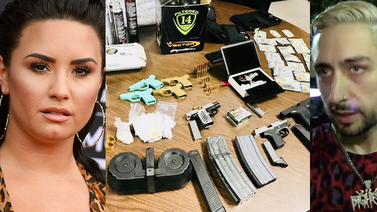 Demi Lovatos knarklangare Brandon Johnson intervjuas av Tmz