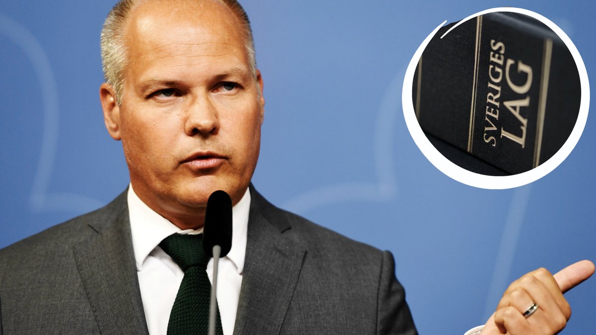 Morgan Johansson, svensk lagbok.
