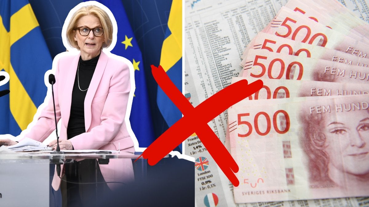 Elisabeth Svantesson och Pengar Rött Kryss