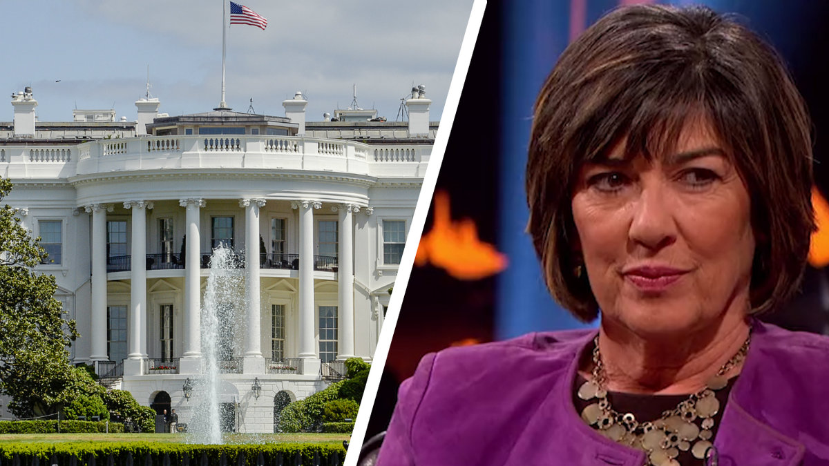 Vita huset och Christiane Amanpour