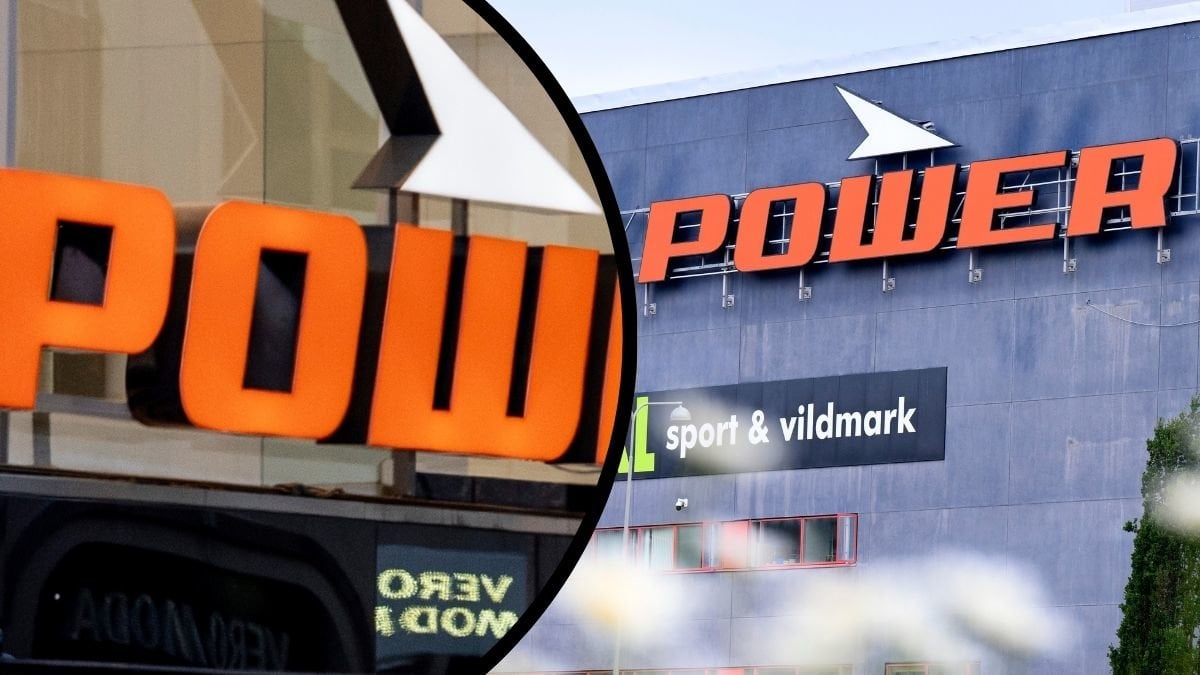 Bilder på olika Power-butiker.