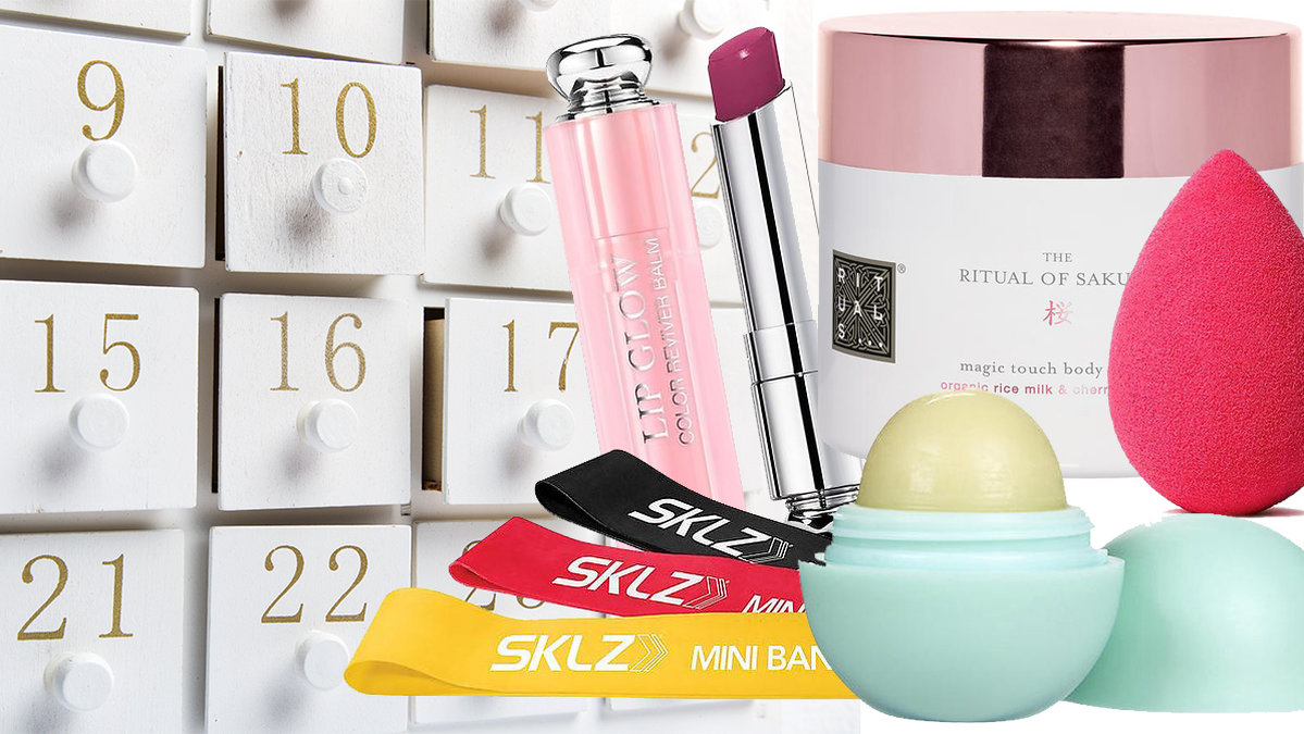 Paketkalender till tjej DIY