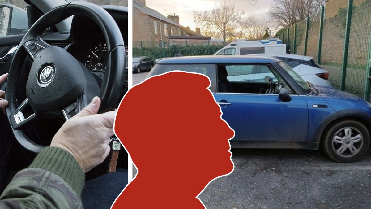 Mannen hade inte haft körkort eller försäkring på 72 år.