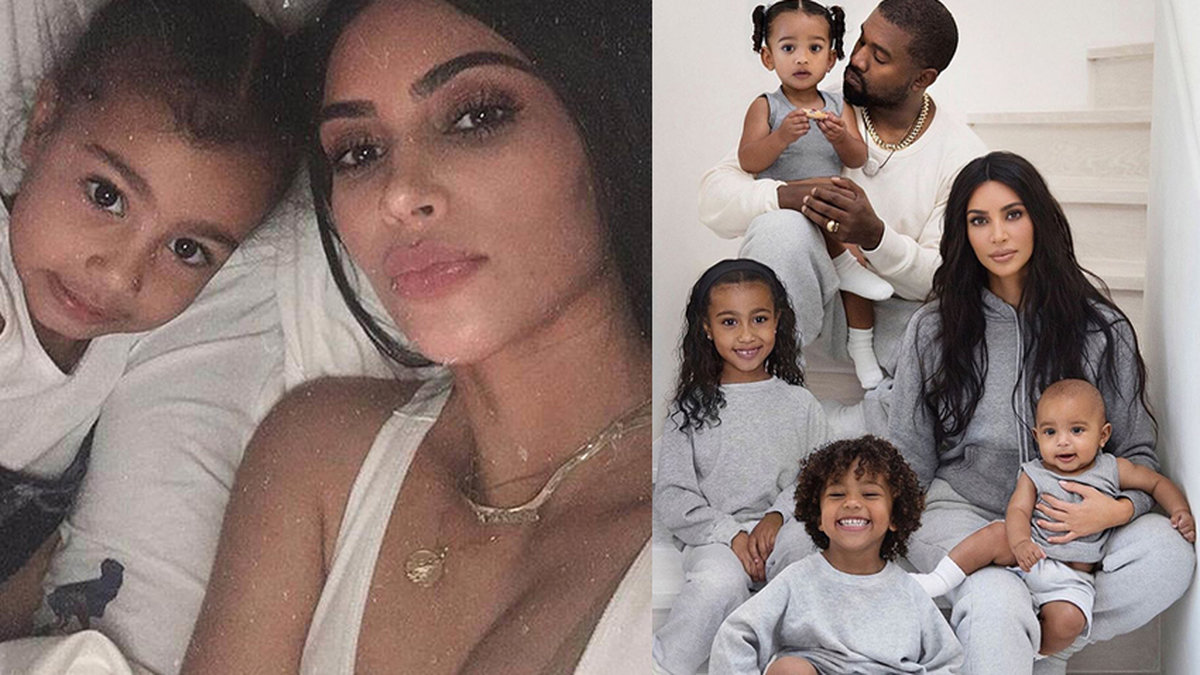 Kim Kardashian och dottern North
