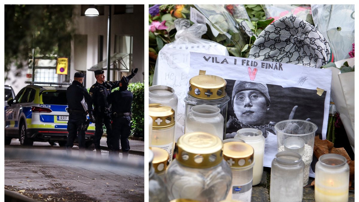 Polisen har ännu inte gripit någon misstänkt för mordet på Einár.