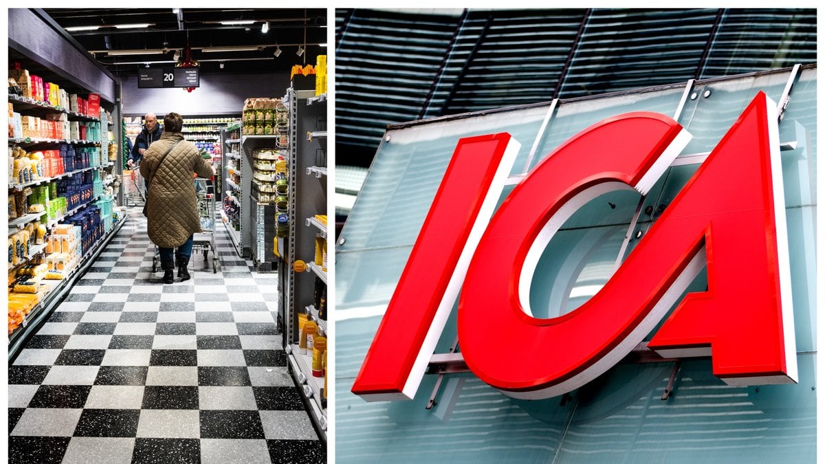 Ica Nära i Träslövsläge översvämmas av paket.