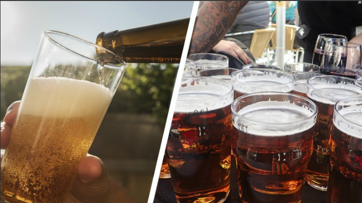 Så här många liter öl dricks där du bor