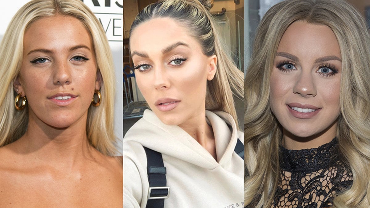 Philippa Parnevik, Bianca Ingrosso och Therese Lindgren