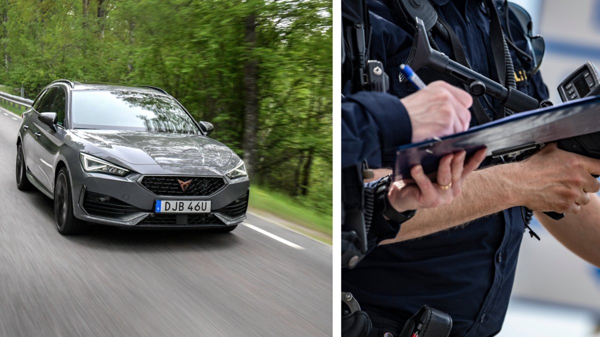 Att varna andra bilister för trafikkontroll kan sluta med böter.